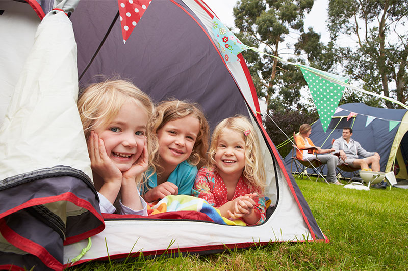 camping avec animations pour les enfants