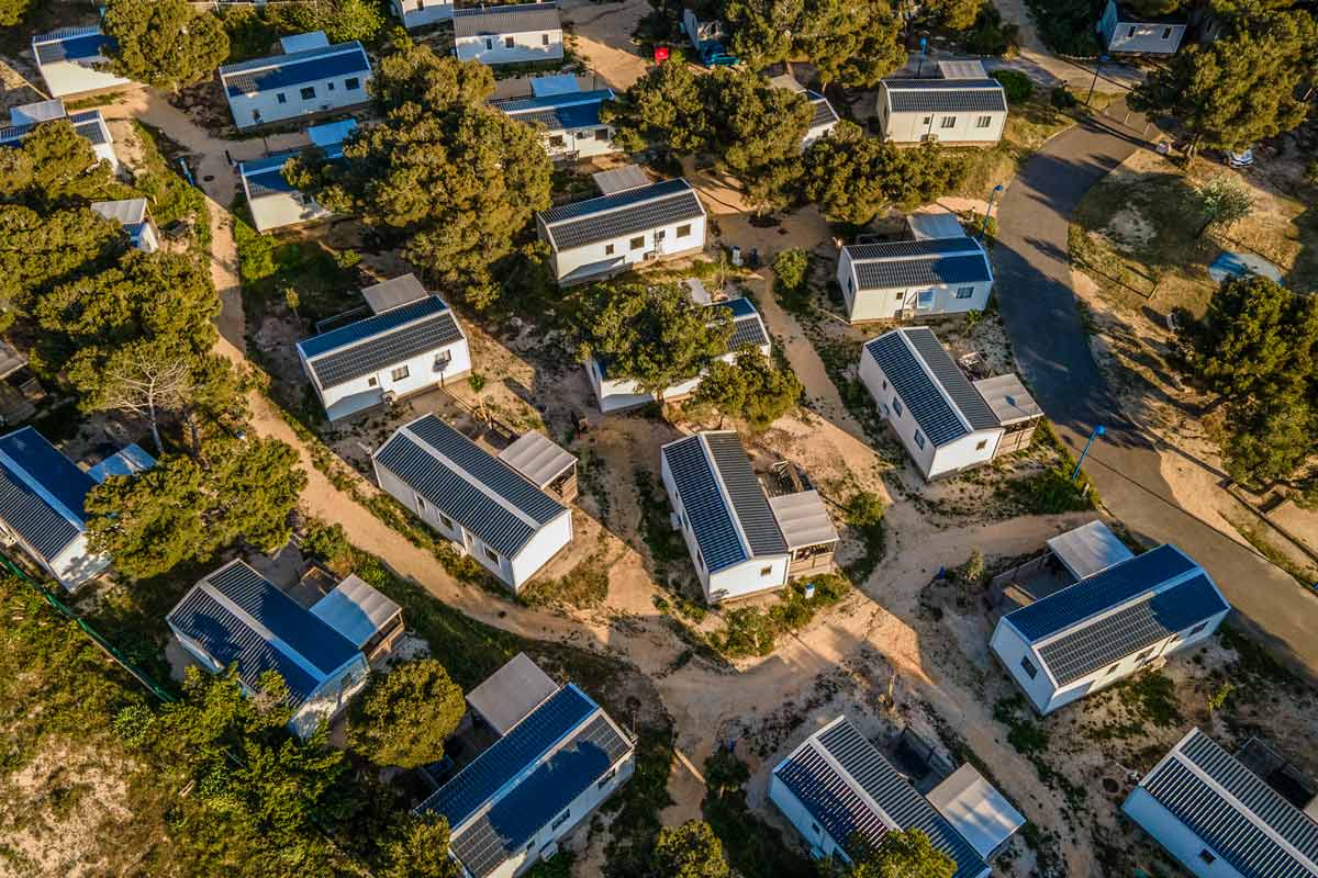 camping location mobil home arquet