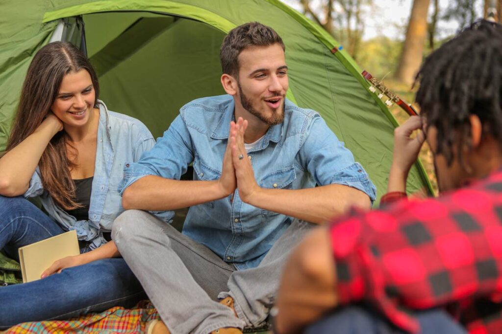 emplacement tente bouches du rhone