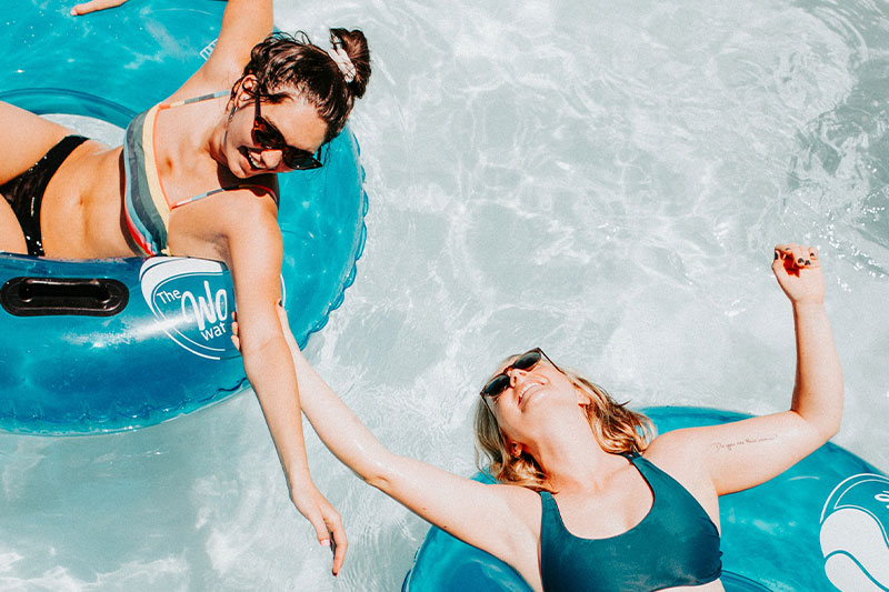 pool party au camping