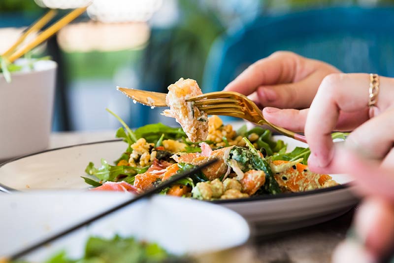 Restaurant avec terrasse