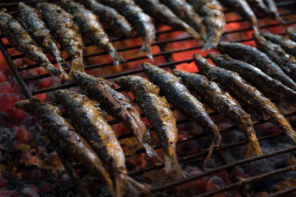 sardinade proche du camping